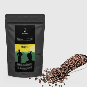 Elegant packaging of Brasile Vila Boa - Yellow Catuai Carbon Neutral, high quality specialty coffee