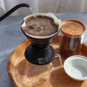 Hario V60 SWITCH 02 - Nero fumè