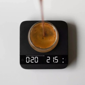 Bilancia digitale Acaia Lunar Black V2 per espresso