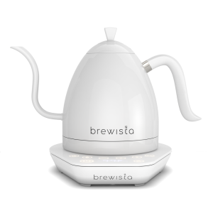 Brewista Artisan 1.0L Gooseneck Kettle in Pearl White