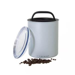 Airscape Metal Box 1kg – Airtight steel container for storing coffee and other foods.