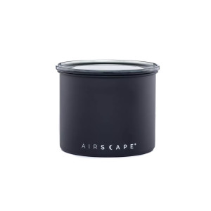 Airscape Metal Box - Airtight steel container for storing coffee and other foods.