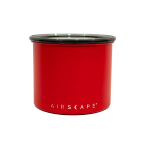 Airscape Metal Box - Airtight steel container for storing coffee and other foods.