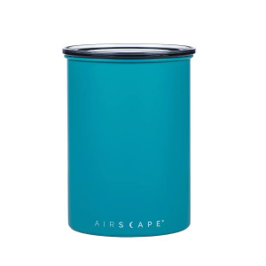 Airscape Metal Box - Airtight steel container for storing coffee and other foods.