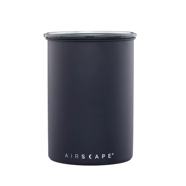 Airscape Metal Box - Airtight steel container for storing coffee and other foods.