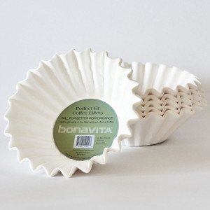 100 Pack Perfect Fit Coffee Filters for Bonavita Enthusiast