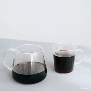 Hario V60 Range Server 600ml in vetro borosilicato resistente al calore