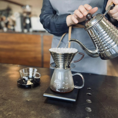 Kalita – Stainless Wave Dripper 155 - 2 Cups | 360Caffe Shop