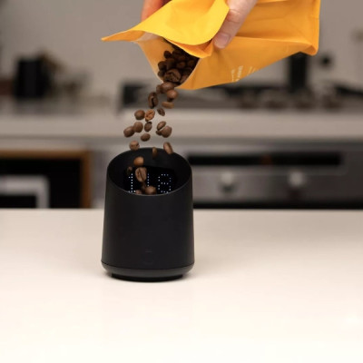 Subminimal Subscale dosing cup con bilancia integrata per dosaggio del caffè