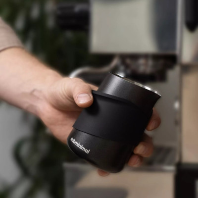 Subminimal Subscale dosing cup con bilancia integrata per dosaggio del caffè