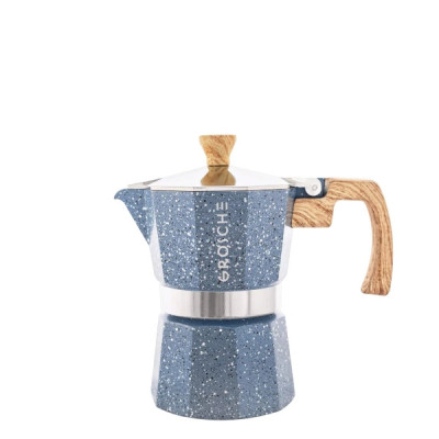 Grosche Milano – Moka da 3 Tazze - Stone Blue