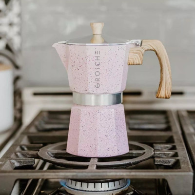 copy of Grosche Milano - 3 Cup Moka Pot - Stone Pink