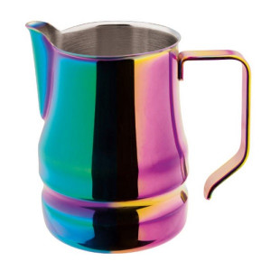 Ilsa latte art Évolution rainbow stainless steel milk jug 50cl