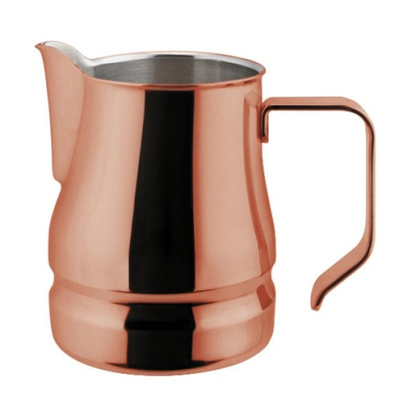 Ilsa latte art Évolution copper-plated stainless steel milk jug