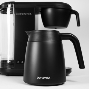 Bonavita Enthusiast Coffee Brewer 8 tazze Drip  con caraffa termica nera – Certificato SCA  Home Brewer